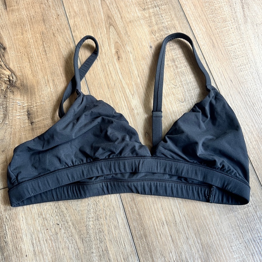 SKIMS Black Triangle Bra